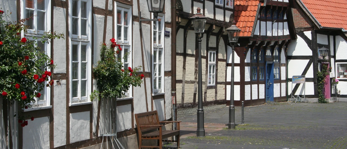 Ein Blick in die Altstadt von Nienburg Ein Blick in die Altstadt von Nienburg