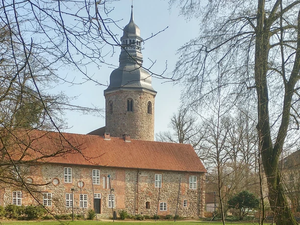 The monastery and church in Zeven