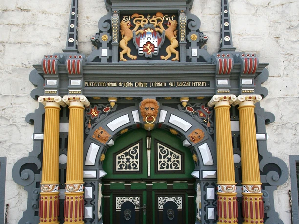 Rathausportal, Hann. Münden Rathaus Portal Hann. Münden