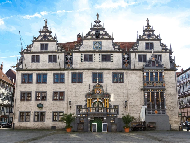 Weserrenaissance Rathaus Hann. Münden Weserrenaissance Rathaus Hann. Münden