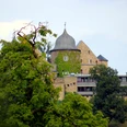 Blick auf die Sababurg im Reinhardswald Blick auf die Sababurg im Reinhardswald
