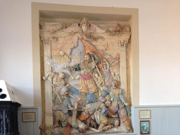 Eberlein Relief in der Tillyschanze Eberlein Relief in der Tillyschanze