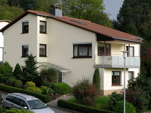 Ferienwohnung Am Schäferberg, Hausansicht.jpg Ferienwohnung "Am Schäferberg" in Hann. Münden, Hausansicht.jpg