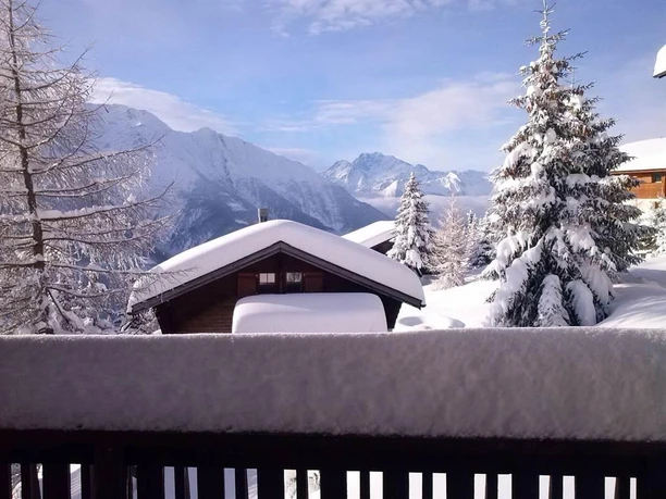 Aussicht vom Balkon