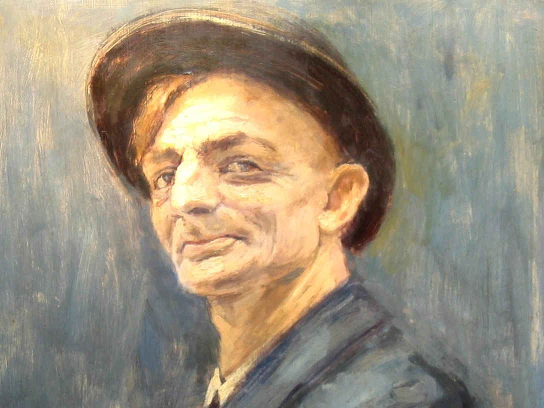 Ringelnatz Portait von Gustav Tolle