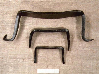 Römerlager Hedemünden, Baumklammern Römerlager Hedemünden, Baumklammern