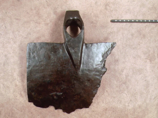 Römerlager Hedemüden, Ausrüstung.jpg Römerlager Hedemünden, Fund: Ausrüstung