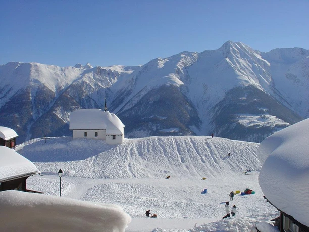 Aussicht zur Kapelle