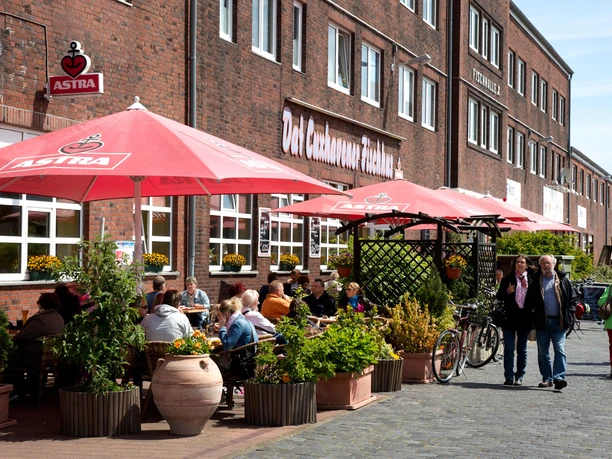 Die Fischmeile im Alten Fischereihafen