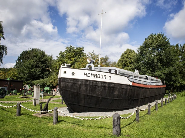 Die ehemalige Zementschute "Hemmoor 3"