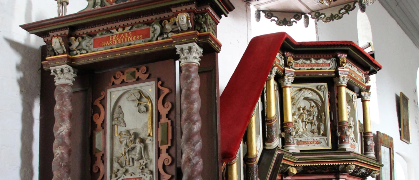 Kanzel der St. Katharinen-Kirche