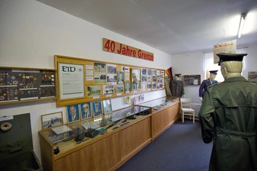 Ausstellungsraum im Museum für Grenze und Landwirtschaft in Böckwitz Museum für Grenze und Landwirtschaft