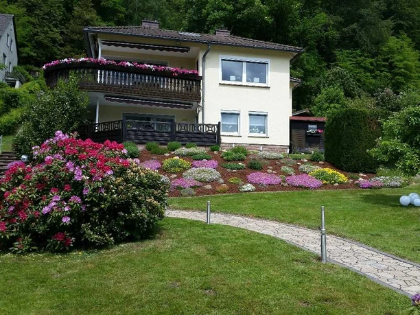 Vakantiewoning Am Südhang, Hann. Münden, huis uitzicht
