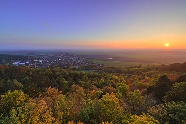 Sonnenuntergang mit Aussicht vom Bismarkturm #nHavo Sonnenuntergang mit Aussicht vom Bismarkturm #nHavo