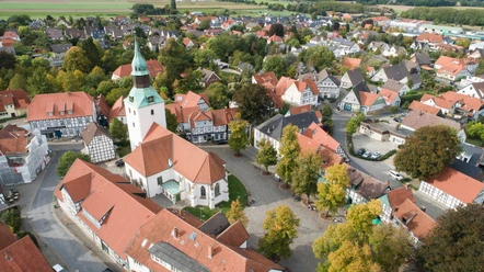 Historischer Kirchplatz in Bad Essen