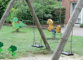 Spielplatz Ferienhausgebiet