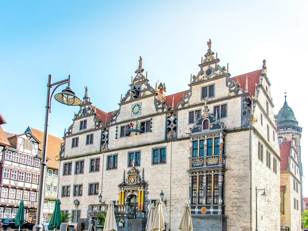 Weserrenaissance Rathaus Hann. Münden