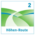 Markierungszeichen Hoehen-Route Markierungszeichen Hoehen-Route
