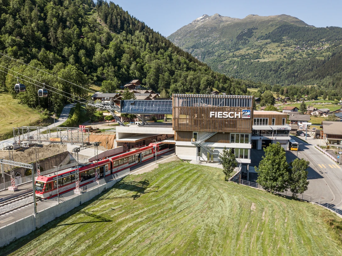 ÖV-Hub Fiesch oev-Hub Fiesch