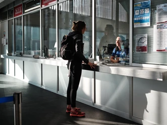 oev-Hub Fiesch in der Aletsch Arena