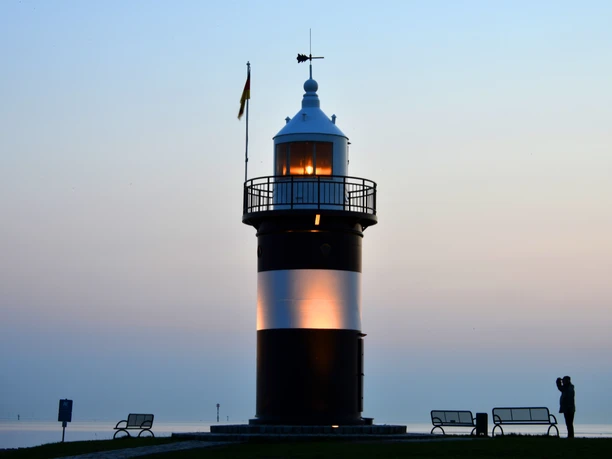 Kleiner Preuße bei Dämmerung