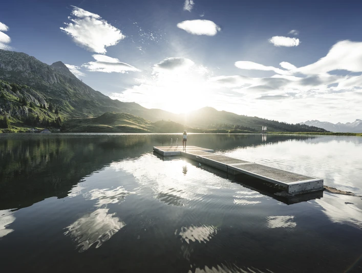Bettmersee im Sommer Bettmersee im Sommer