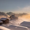Dorfbild Bettmeralp in der Aletsch Arena