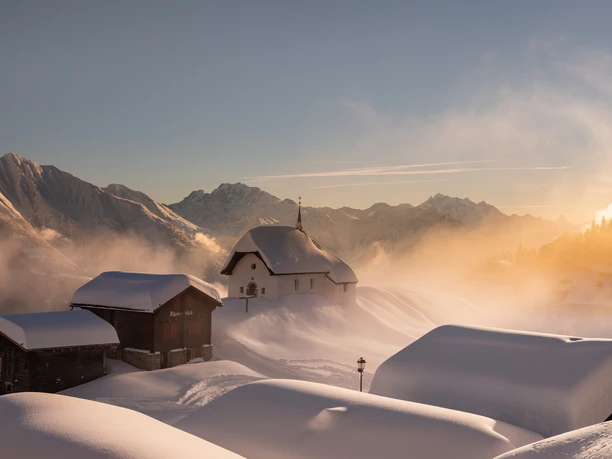 Dorfbild Bettmeralp in der Aletsch Arena
