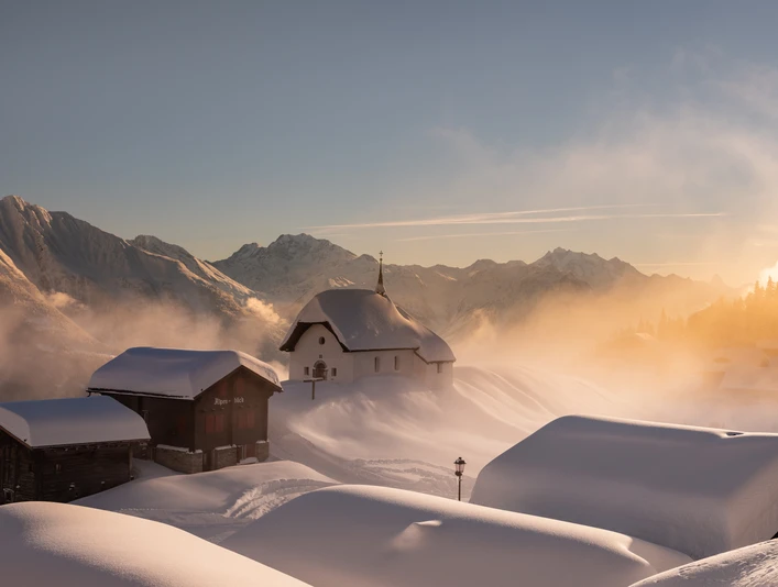 Dorfbild Bettmeralp in der Aletsch Arena Dorfbild Bettmeralp in der Aletsch Arena