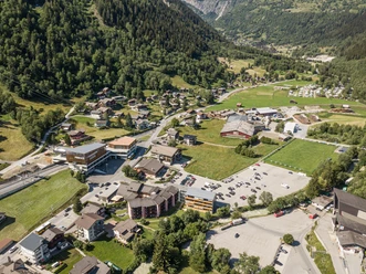 oev-Hub Fiesch in der Aletsch Arena