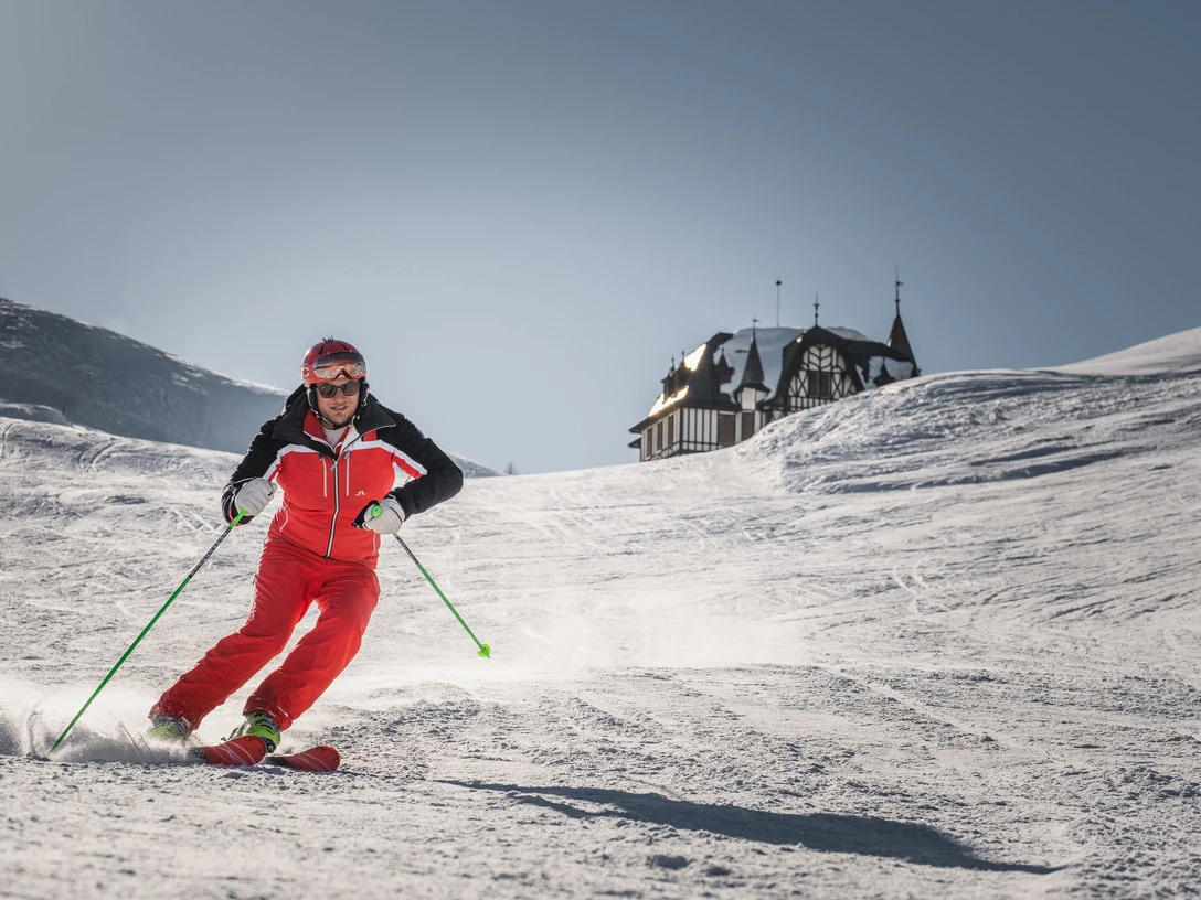 Skifahren auf der Riederalp