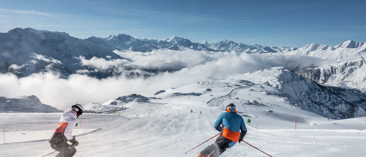 Skifahren in der Aletsch Arena Skifahren in der Aletsch Arena