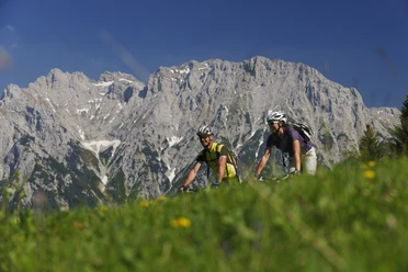 Mountatinbike Tour von der Korbinianhütte zum Wildensee bei Mittenwald