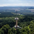 GauĆturm im Naturpark Münden