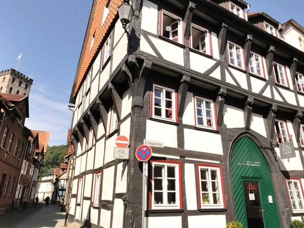 Hotel Alte Windmühle, buitenaanzicht