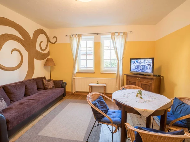 Ferienwohnung Haus Froschkönig, Wohn - Schlafzimmer Ferienwohnung Haus Froschkönig, Wohn - Schlafzimmer
