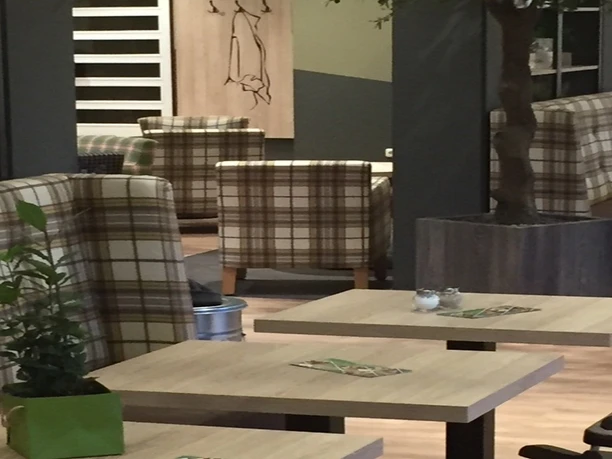 Sitzecke im Harlekin Bistro Sitzecke im Harlekin Bistro