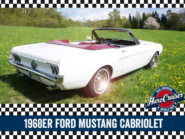 HarzCruiser in Thale - Fahrzeug Mustang Cabriolet HarzCruiser in Thale - Fahrzeug Mustang Cabriolet