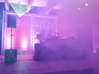 Nebel auf der Bühne