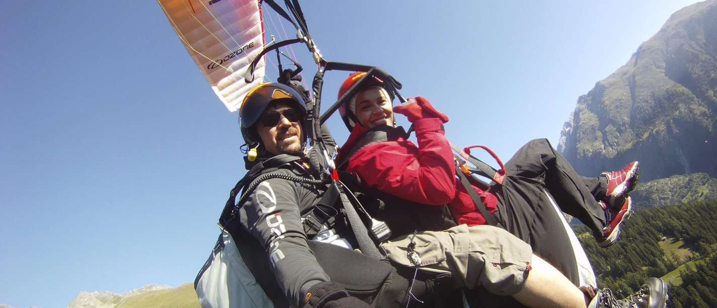 Tandem Gleitschirmflug Tandem Gleitschirmflug
