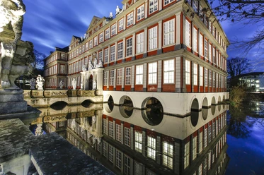 Schloss Wolfenbüttel Seitenansicht Schlossgraben Wolfenbüttel