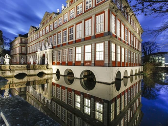 Schloss Wolfenbüttel Seitenansicht Schlossgraben Wolfenbüttel