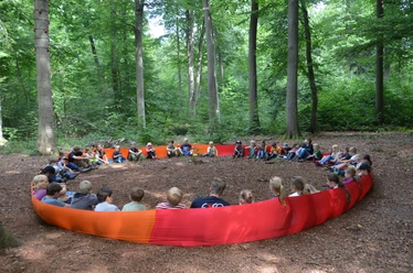 Aktion im Wald