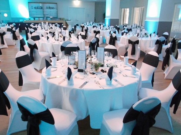 Dekorative Tischgedecke im Quellenhof Mölln