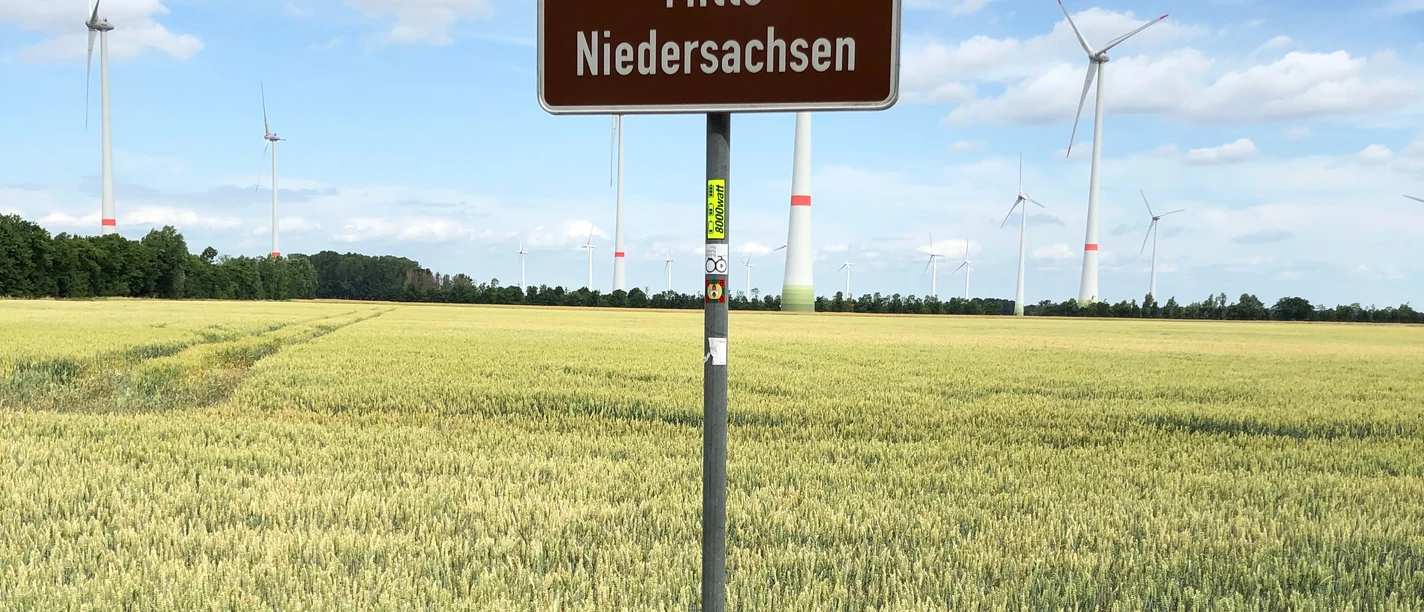 Der geografische Mittelpunkt von Niedersachsen