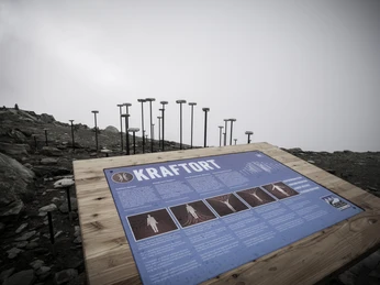 Kraftort in der Aletsch Arena