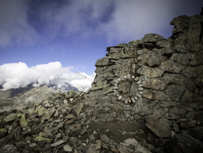 Kraftort in der Aletsch Arena