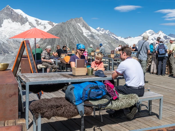 Rundweg Eggishorn in der Aletsch Arena