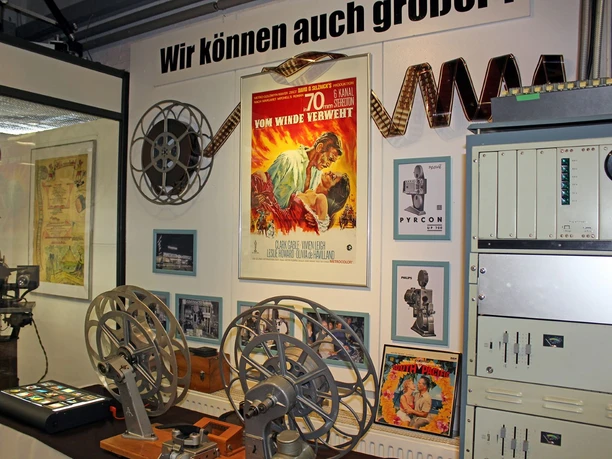 Filmaffiche in het filmmuseum van Vollbüttel