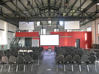 ConCello Halle in Reihenbestuhlung